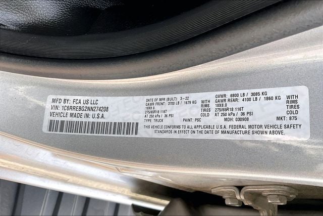 2022 RAM 1500 Big Horn/Lone Star