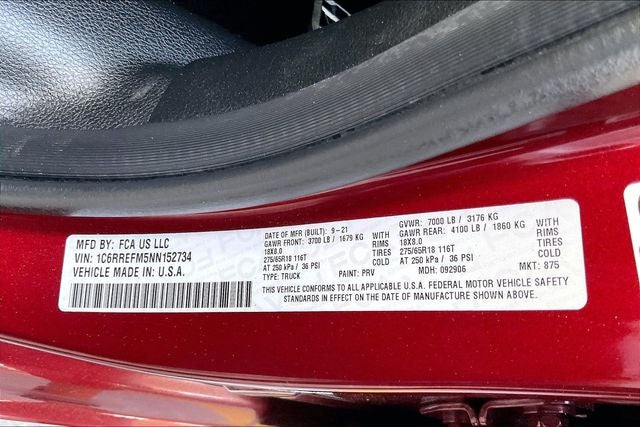 2022 RAM 1500 Big Horn/Lone Star