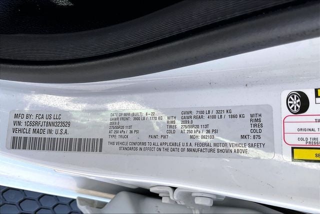 2022 RAM 1500 Laramie