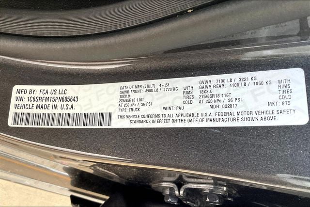 2023 RAM 1500 Big Horn/Lone Star