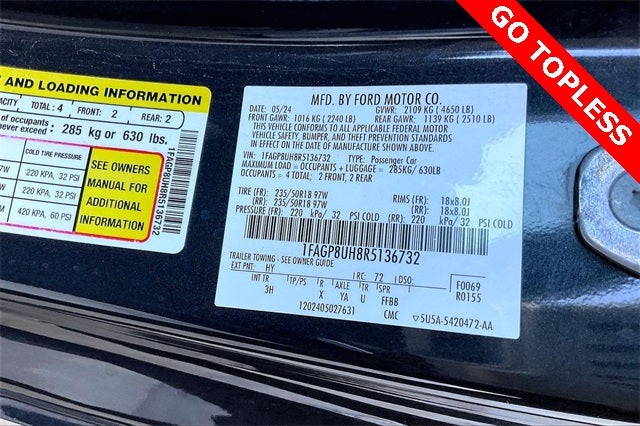 2024 Ford Mustang EcoBoost Premium