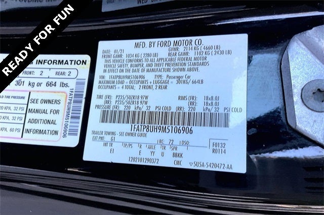 2021 Ford Mustang EcoBoost Premium