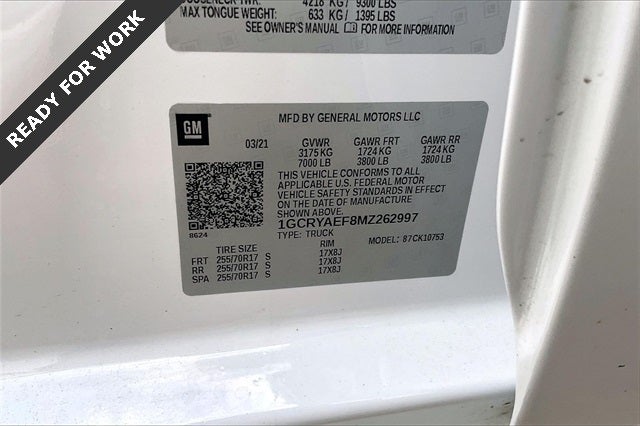 2021 Chevrolet Silverado 1500 WT