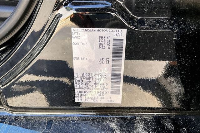 2024 Nissan Altima 2.5 SR