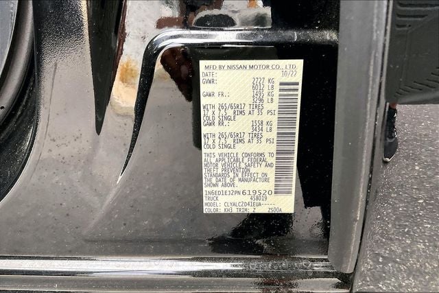 2023 Nissan Frontier SV