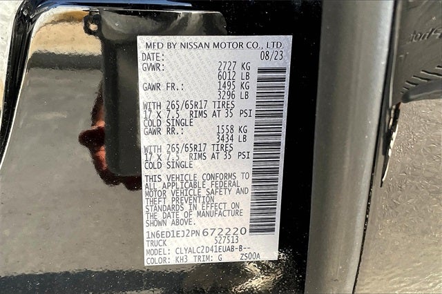 2023 Nissan Frontier SV