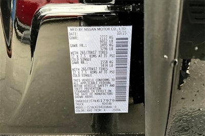 2026 Nissan Frontier PRO-X