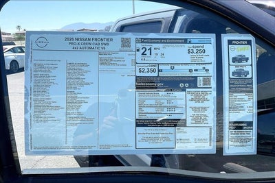 2026 Nissan Frontier PRO-X