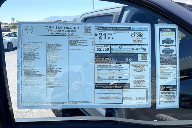 2026 Nissan Frontier PRO-X