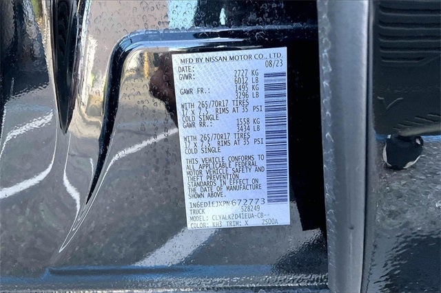 2023 Nissan Frontier PRO-X