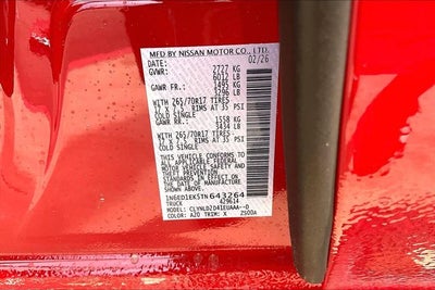 2026 Nissan Frontier PRO-4X