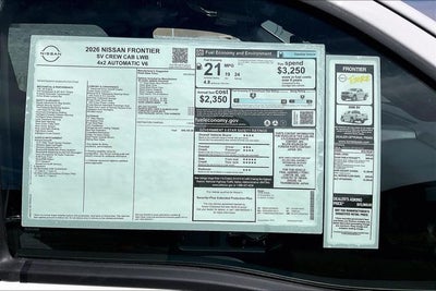 2026 Nissan Frontier SV
