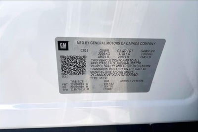 2019 Chevrolet Equinox LT