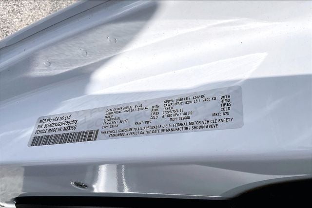2023 RAM ProMaster 3500 High Roof 159 WB