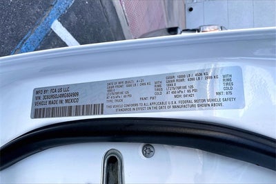 2021 RAM 2500 Big Horn