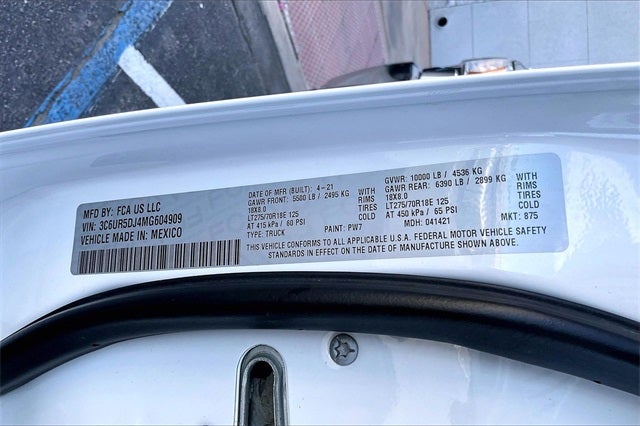 2021 RAM 2500 Big Horn