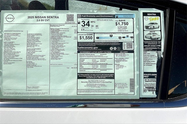 2025 Nissan Sentra SV