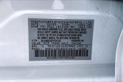 2023 Nissan Sentra SV