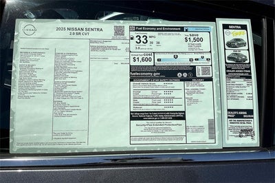 2025 Nissan Sentra SR