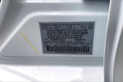 2027 Nissan Sentra S
