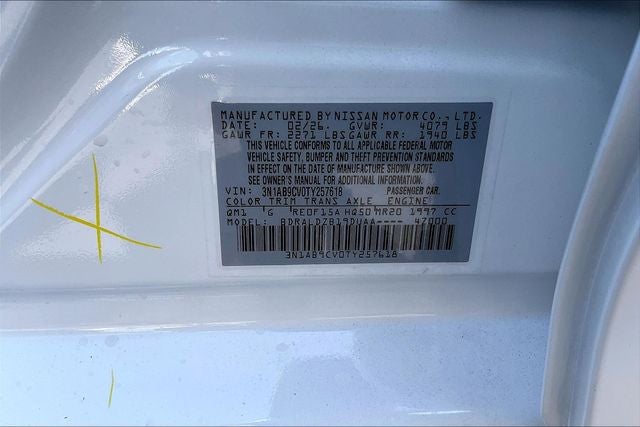 2026 Nissan Sentra SV