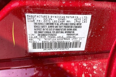 2026 Nissan Sentra SV