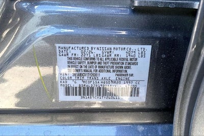 2026 Nissan Sentra SV