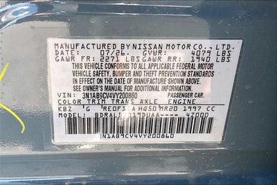 2027 Nissan Sentra SV