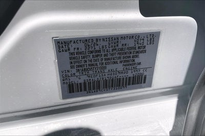 2026 Nissan Sentra SV