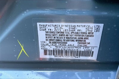 2027 Nissan Sentra SV