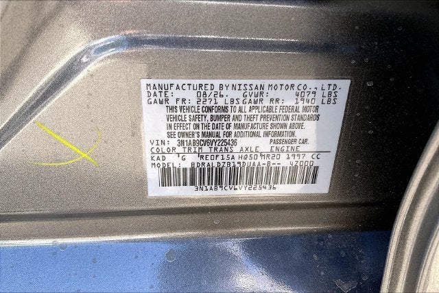 2027 Nissan Sentra SV