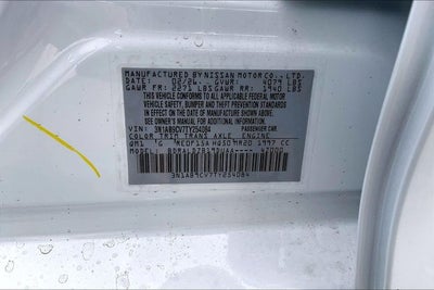 2026 Nissan Sentra SV