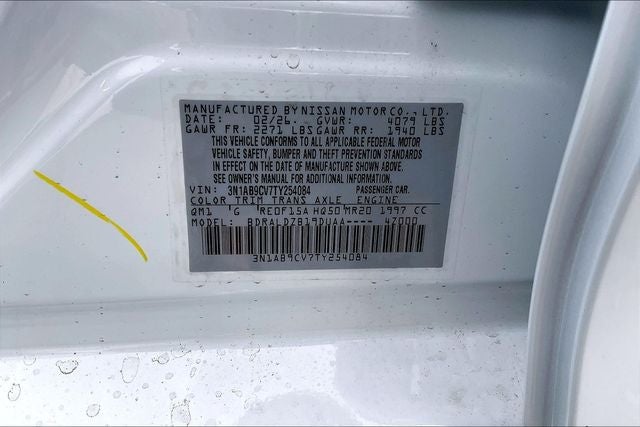 2026 Nissan Sentra SV