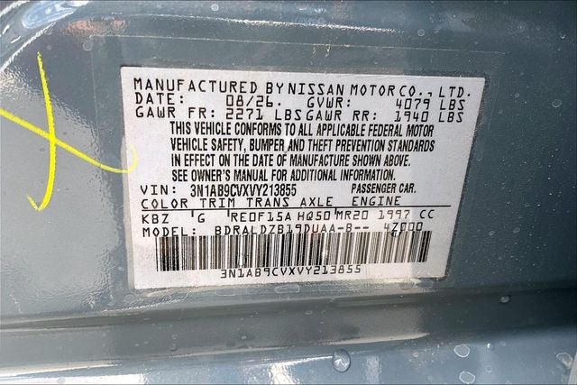 2027 Nissan Sentra SV