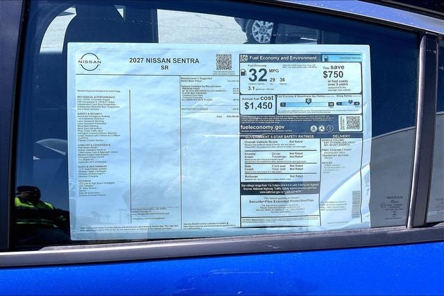 2027 Nissan Sentra SR