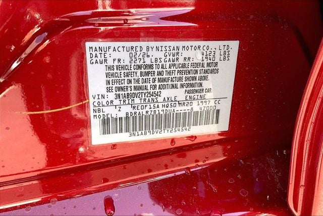 2026 Nissan Sentra SR