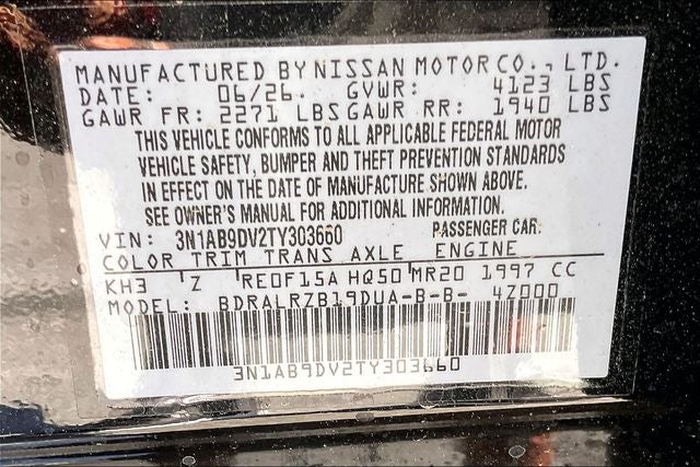 2026 Nissan Sentra SR