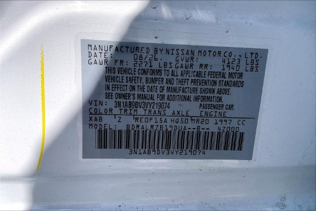 2027 Nissan Sentra SR
