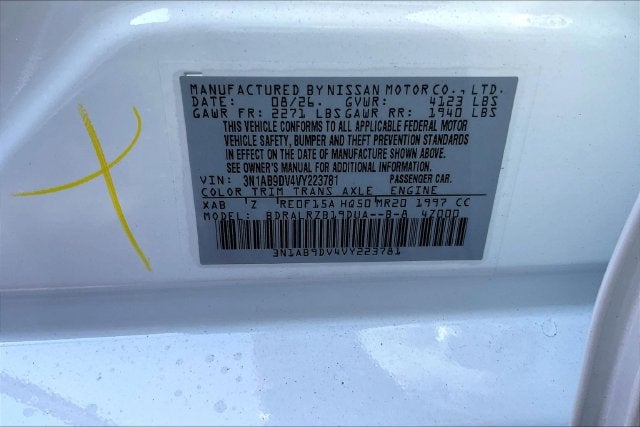 2027 Nissan Sentra SR