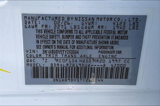 2026 Nissan Sentra SR