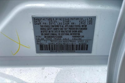 2027 Nissan Sentra SR