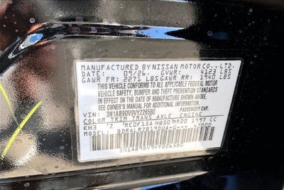 2027 Nissan Sentra SR