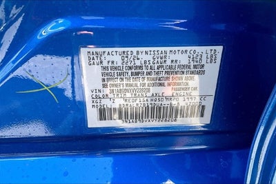 2027 Nissan Sentra SR