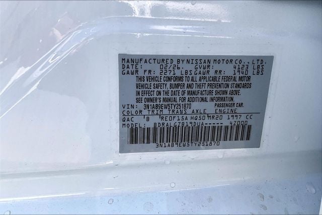 2026 Nissan Sentra SL