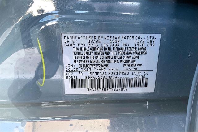 2026 Nissan Sentra SL