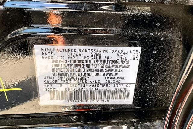 2026 Nissan Sentra SL