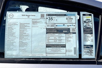 2025 Nissan Versa 1.6 SR