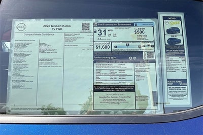 2026 Nissan Kicks SV