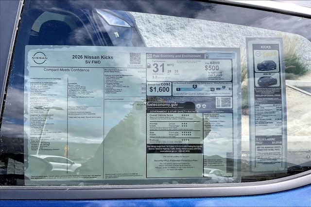 2026 Nissan Kicks SV