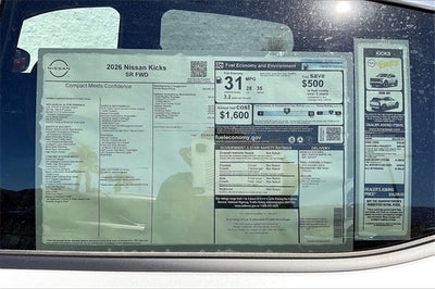 2026 Nissan Kicks SR